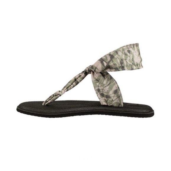 Sanuk Yoga Camo Slings Women’s 6 - Picture 4 of 6